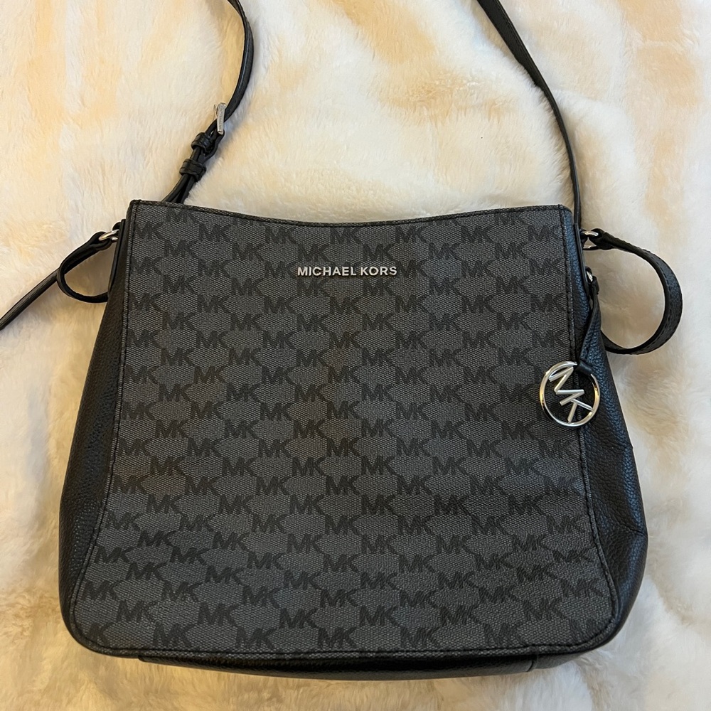 Michael Kors Black Signature Shoulder Bag